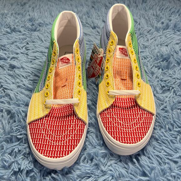 VANS SK8 Mid LGBTQIA+ Pride Sneakers Size 12 Mens Colorful Outdoor Skate - Picture 4 of 9